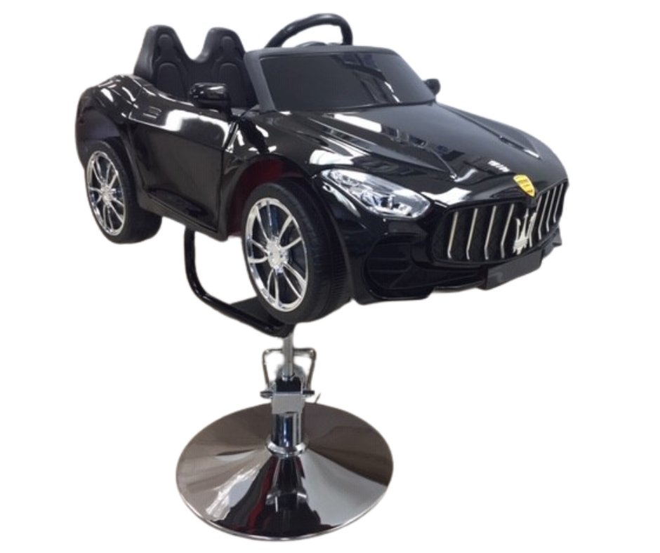 Kids Styling Chair – Car | Black - Rapple Products
