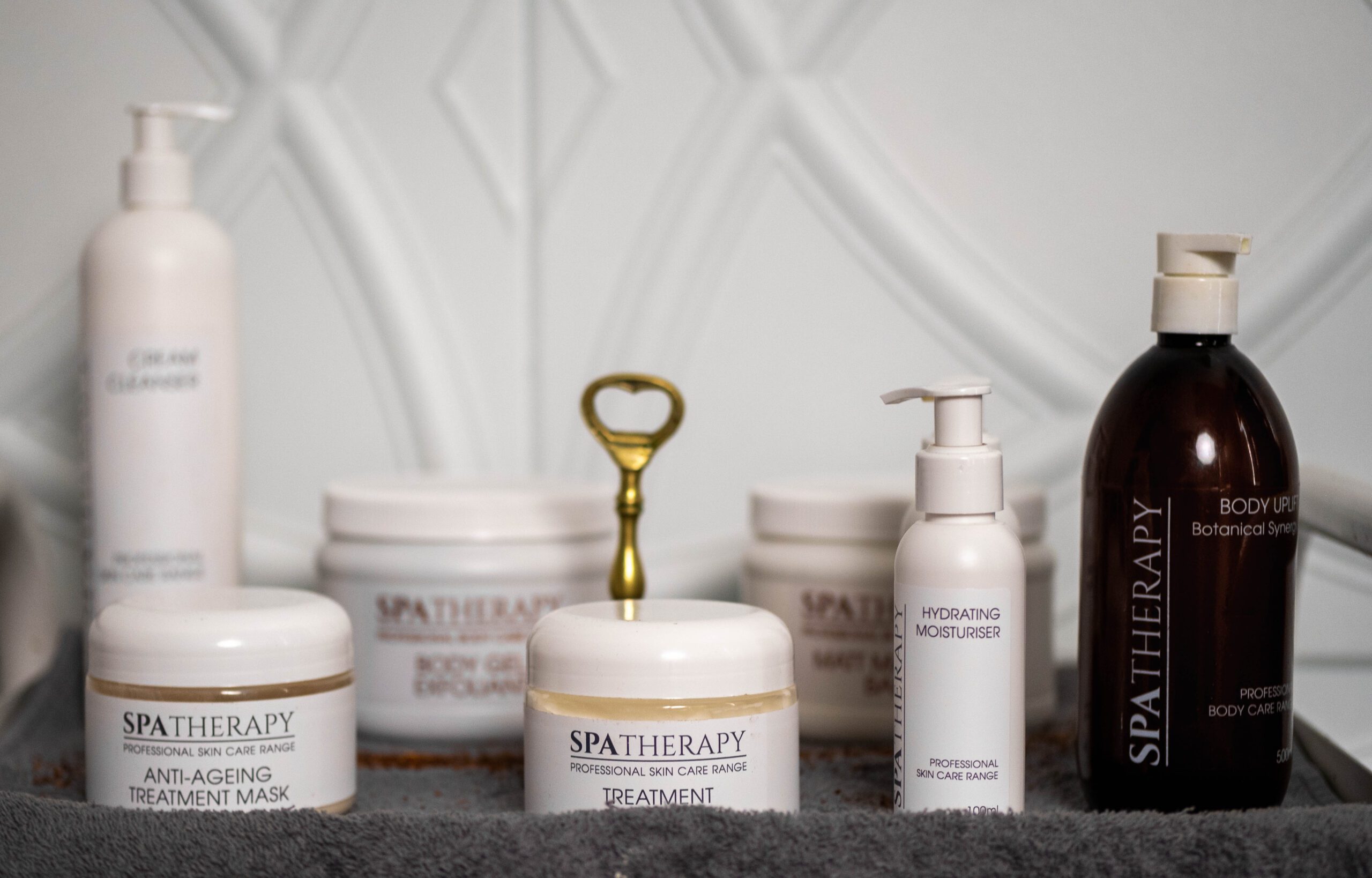 Spa Therapy retail display