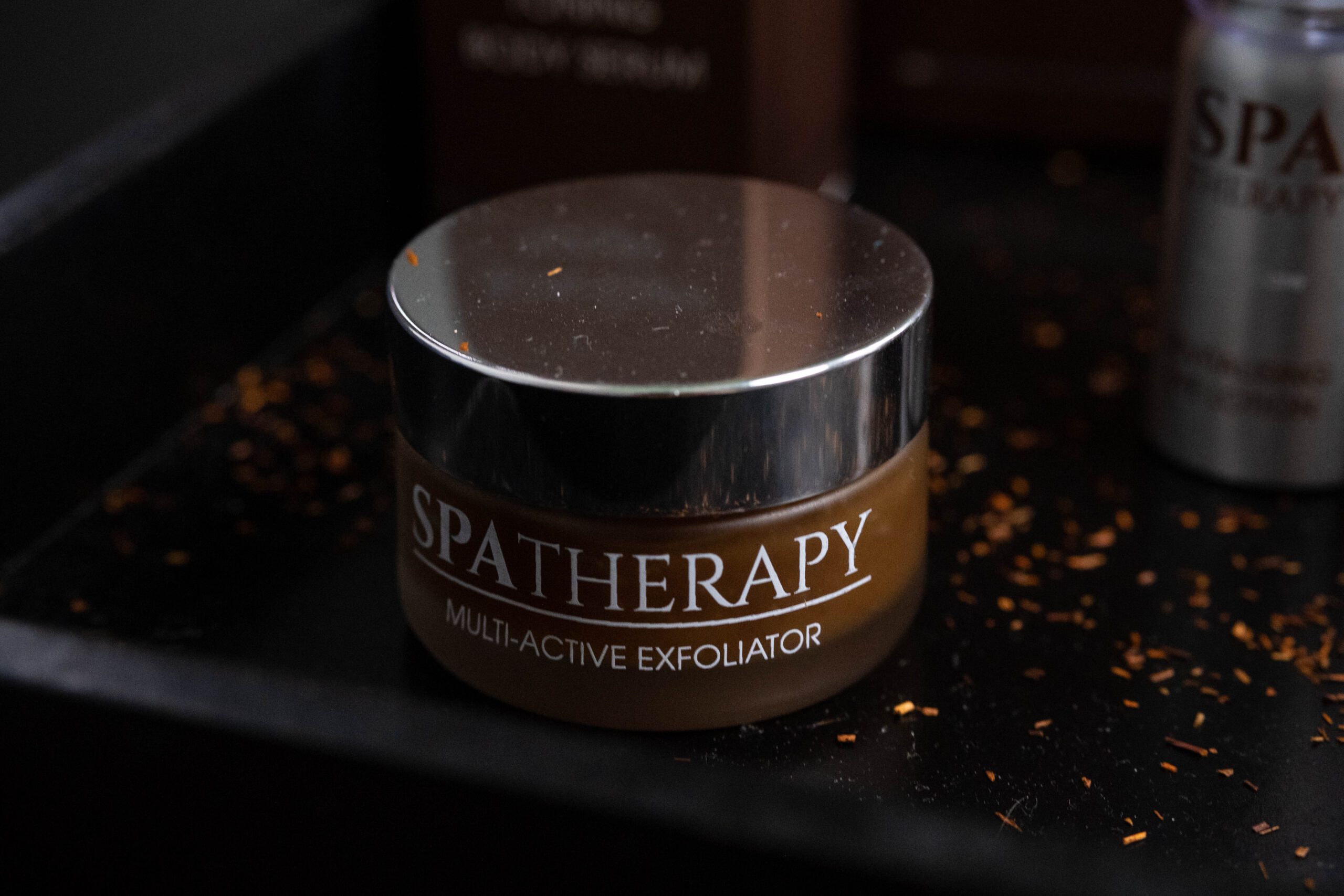 Spa Therapy products in the treatment room