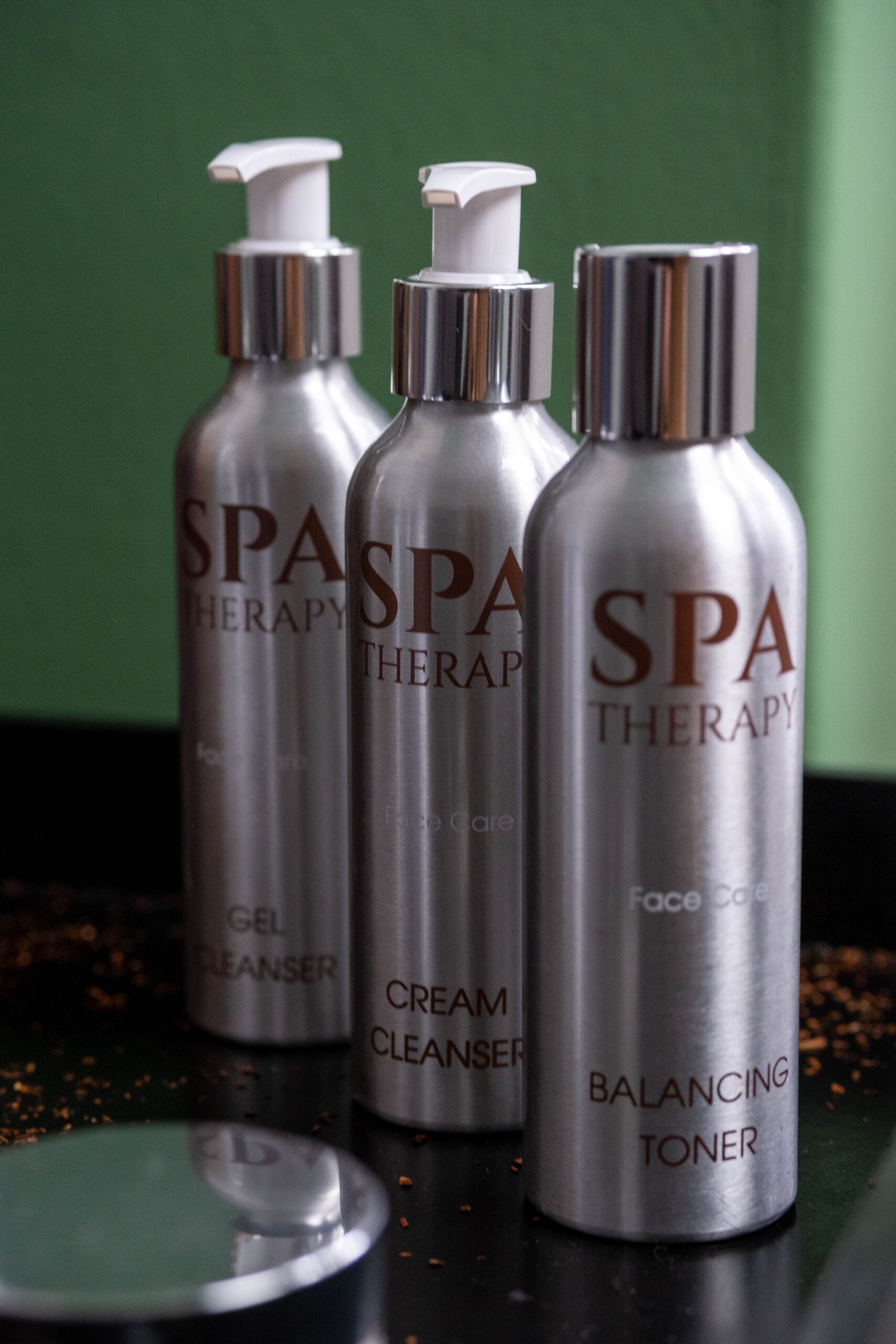 Spa Therapy body treatment in progress