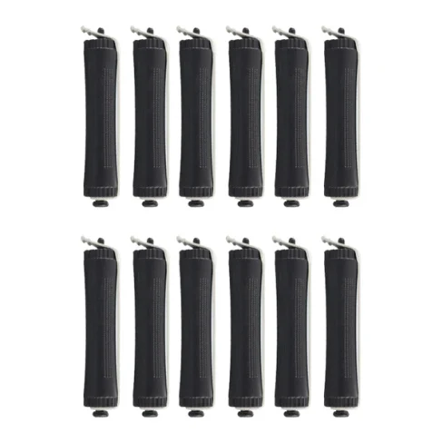 Perm Rods Black - 17x91mm 12pc
