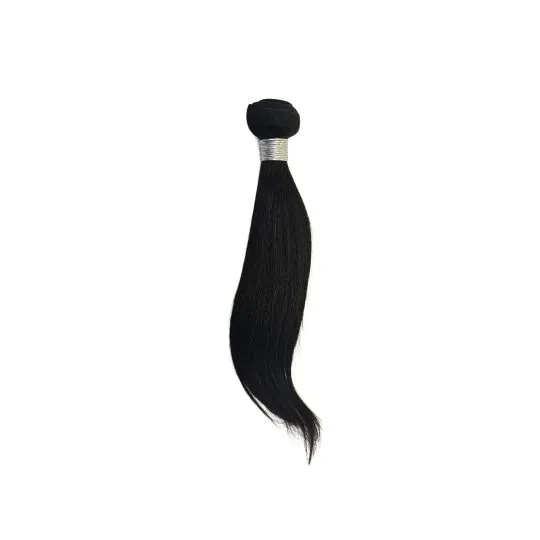 Weave 100% Human Hair 14inch Straight Black | 100g