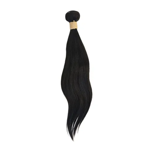 Weave 100% Human Hair 18inch Straight Black | 100g