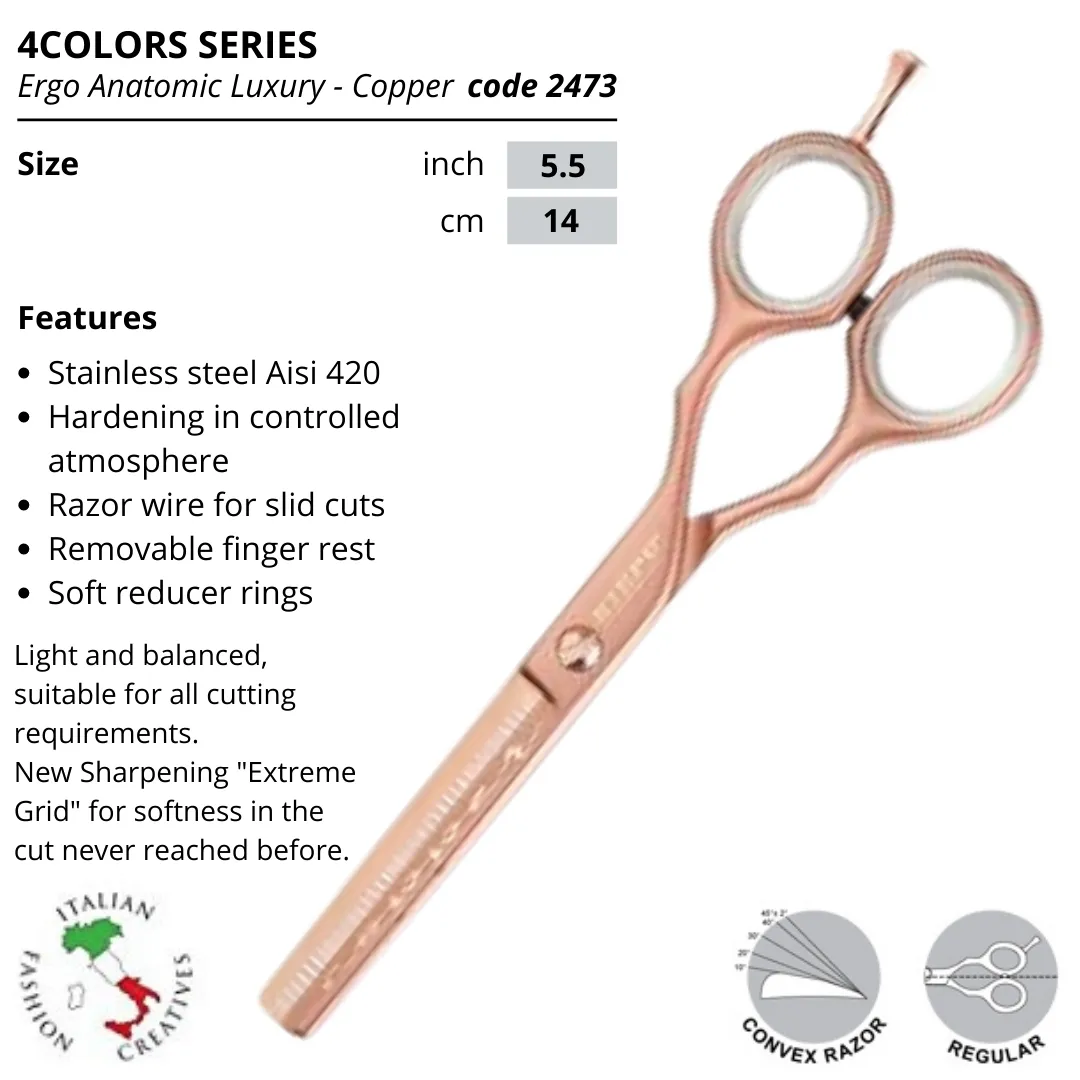 2473-1.jpg – Rapple Kiepe Scissor – Copper Series – Blending | 5.5″