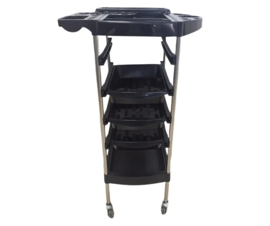 Trento Salon Trolley | Black