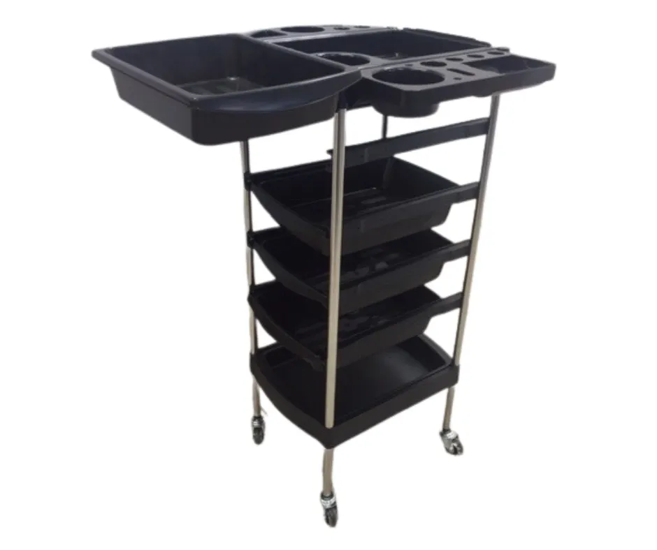 Trento Salon Trolley | Black
