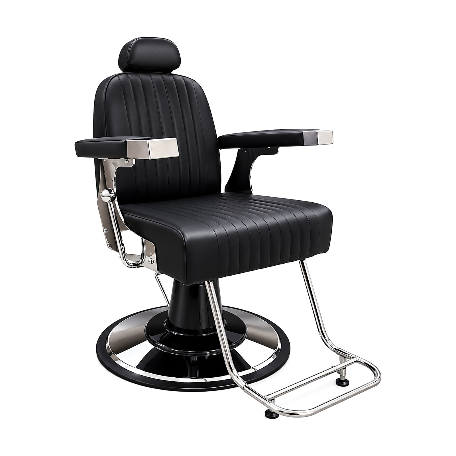 Hampton Barber Chair | Black – Rapple Hampton Barber Chair | Black