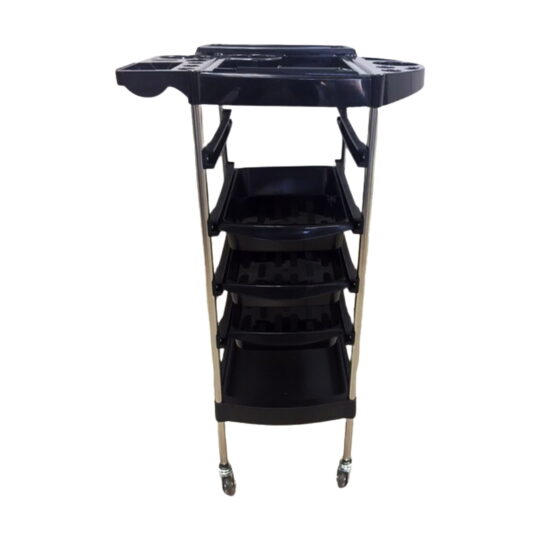 Trento Salon Trolley | Black
