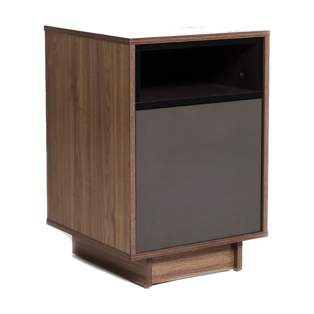 Raven Bedside Table Pedestal | 1 Door