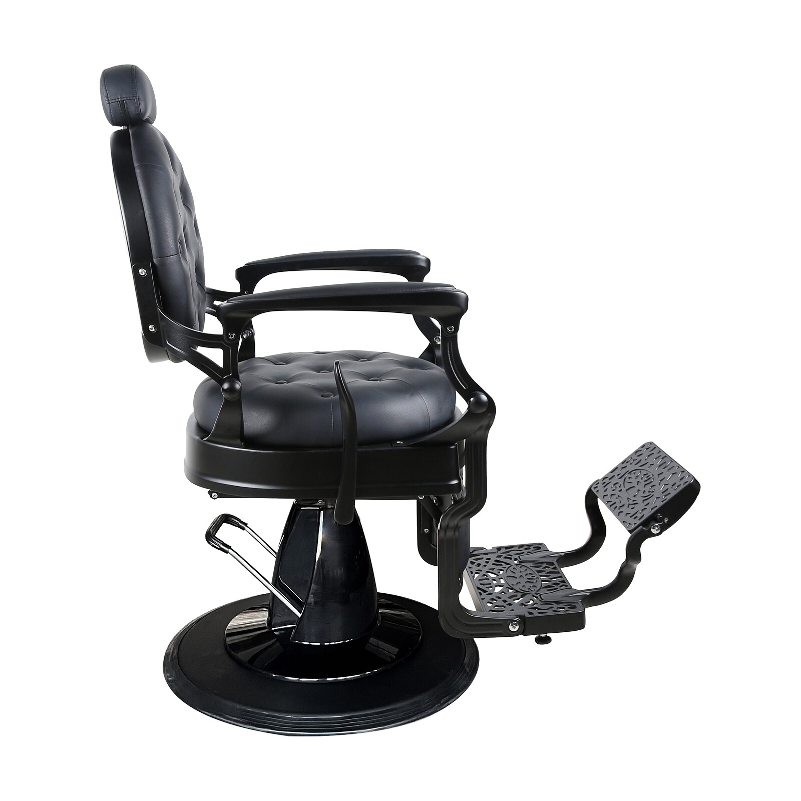 Panther Premium Barber Chair | Full Black โ Rapple Panther Premium Barber Chair | Full Black