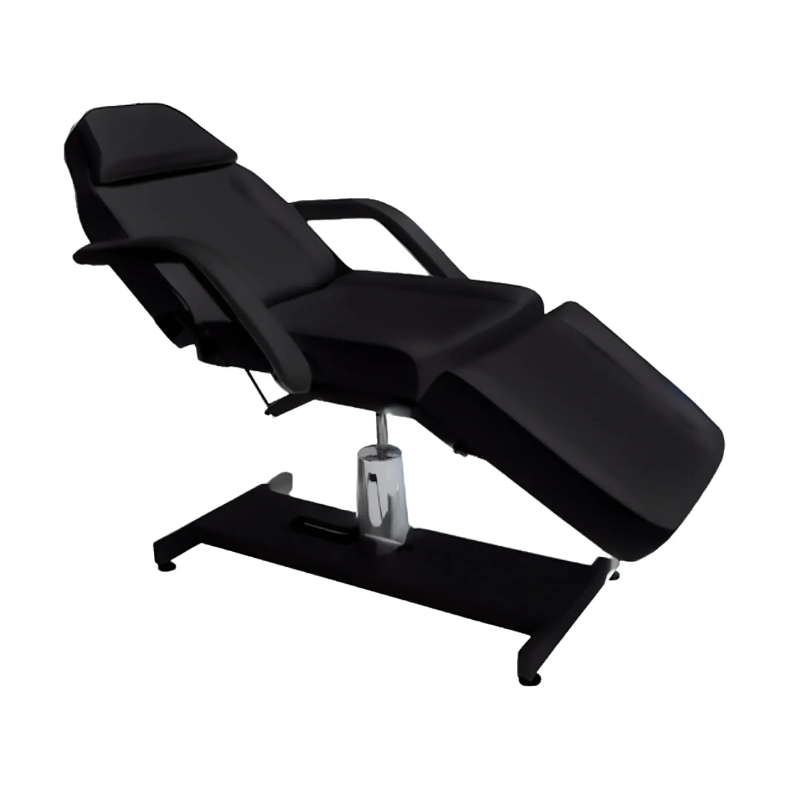 Mary Facial Bed With Hydraulic Pump | Black – Rapple Mary Facial Bed With Hydraulic Pump | Black