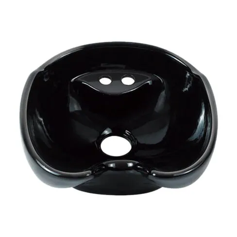 Ceramic Salon Shampoo Basin 013 | Black