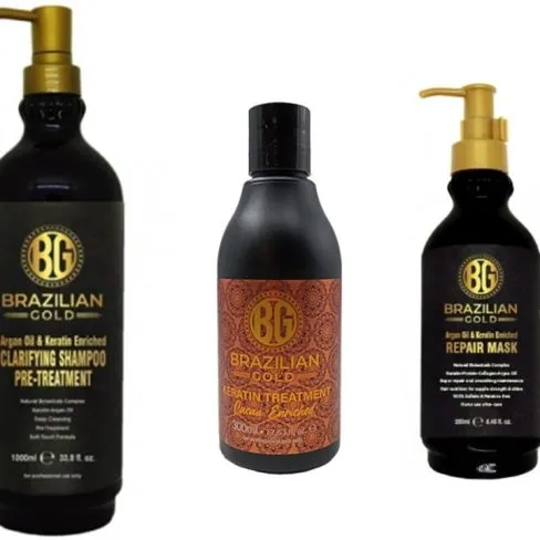 Brazilian Gold Cacau Keratin Treatment Kit | 300ml