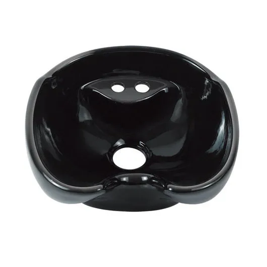 Ceramic Salon Shampoo Basin 013 | Black