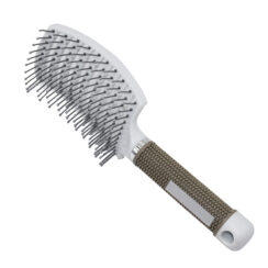 Black-Paddle-Cushion-Hair-Massage-Brush-Hairbrush-1.jpg โ Rapple Quick Dry Paddle Brush | White & Gold