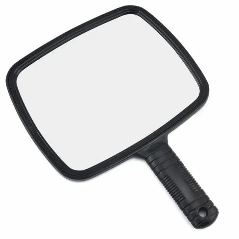 Mirror - Hand Mirror - Large Black