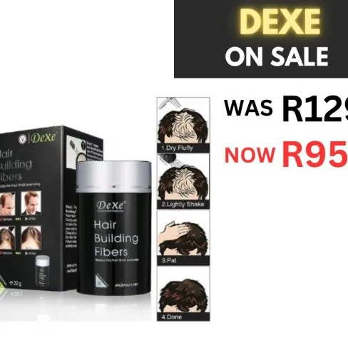 Dexe - Hair Building Fiber 22g | Medium Brown