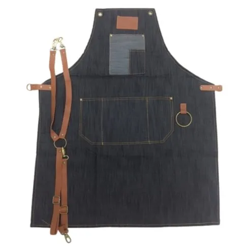 Apron - Barber Soft Denim Apron | Black