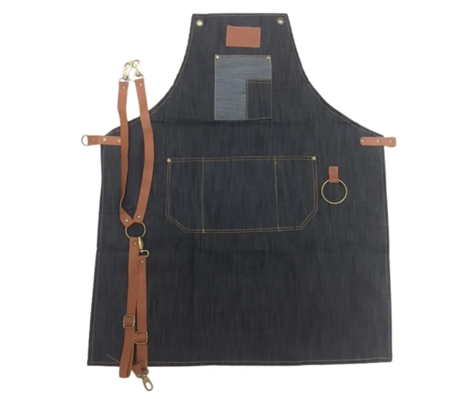Apron - Barber Soft Denim Apron | Black