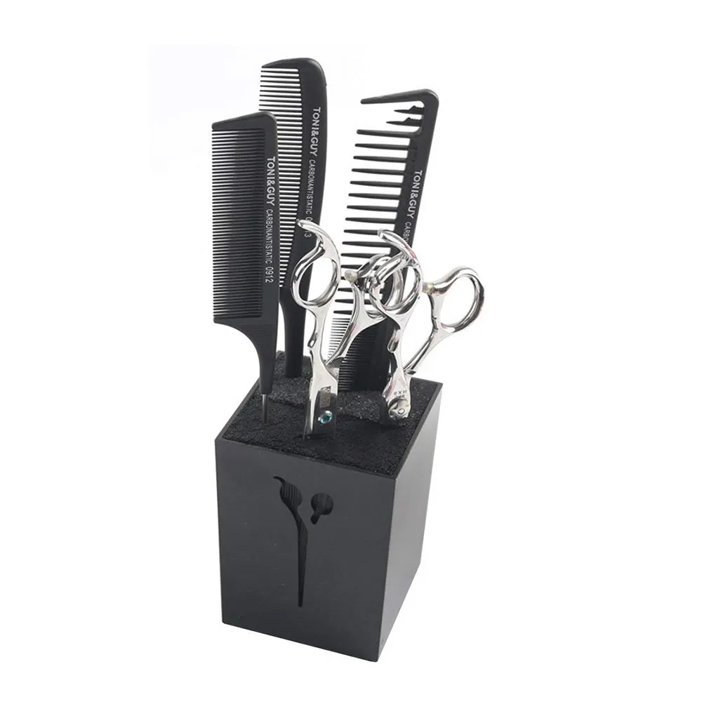 Scissors & Comb Dock - Black