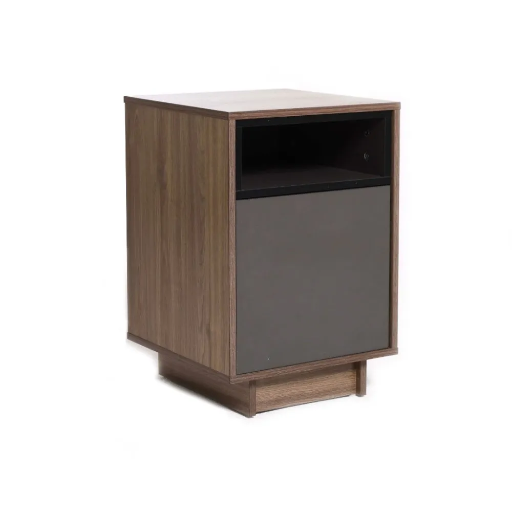 Raven Bedside Table Pedestal | 1 Door