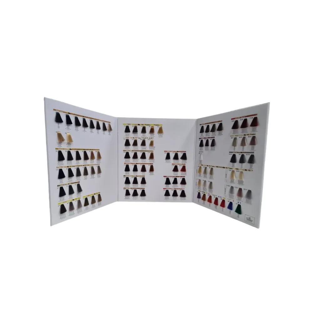 Silky Color Chart - Semi-Eco