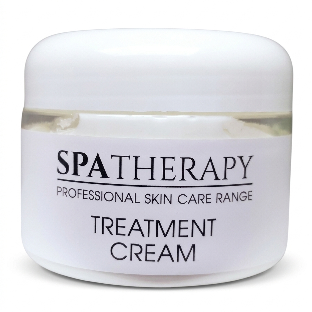Spa Therapy Treatment Cream 250ml – Rapple Cream jar labeled Spatherapy Treatment Cream from Professional Skin Care Range, for facial/body use (informational).