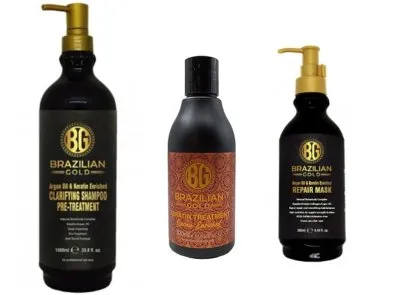 Brazilian Gold Cacau Keratin Treatment Kit 1L