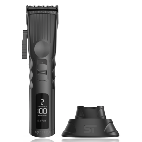 Supreme Clipper 2speed &Removable Blade Sys. Black