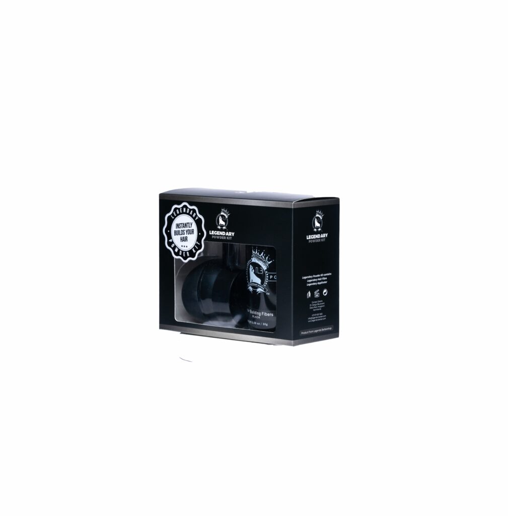 Legendary Hair Fibre Kit Powder and Applicator – Rapple