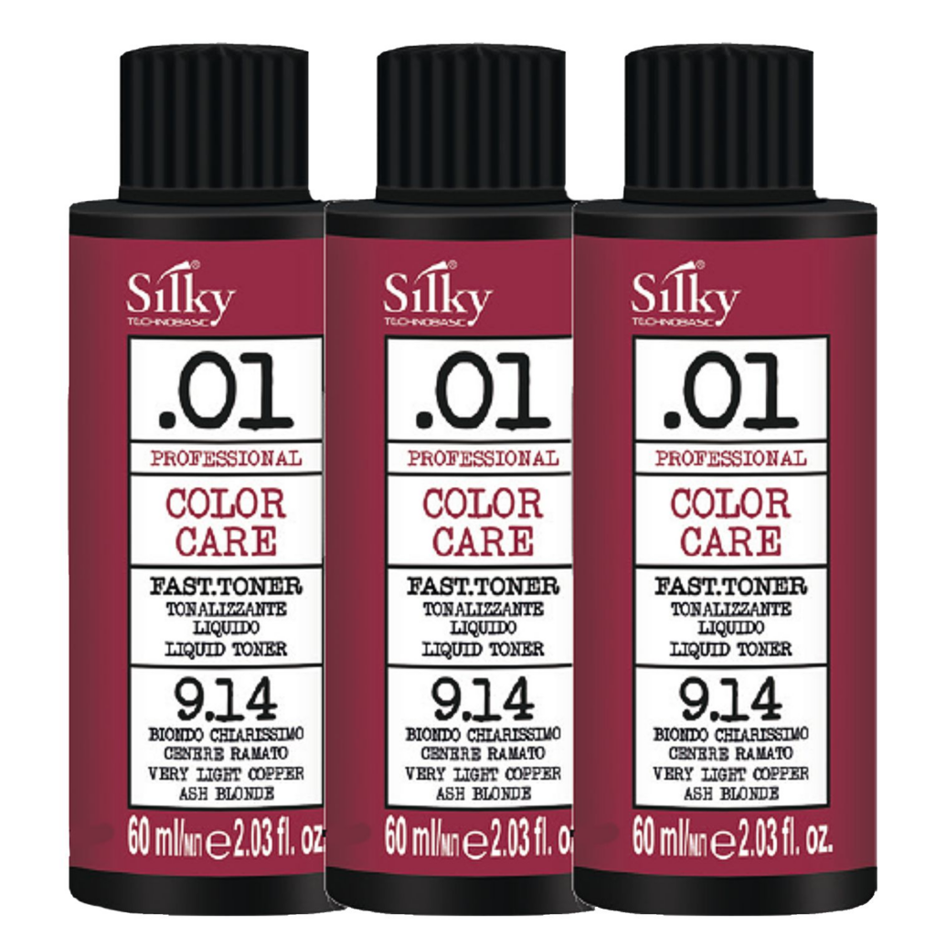 Silky Fast Hair Color Toners 60ml