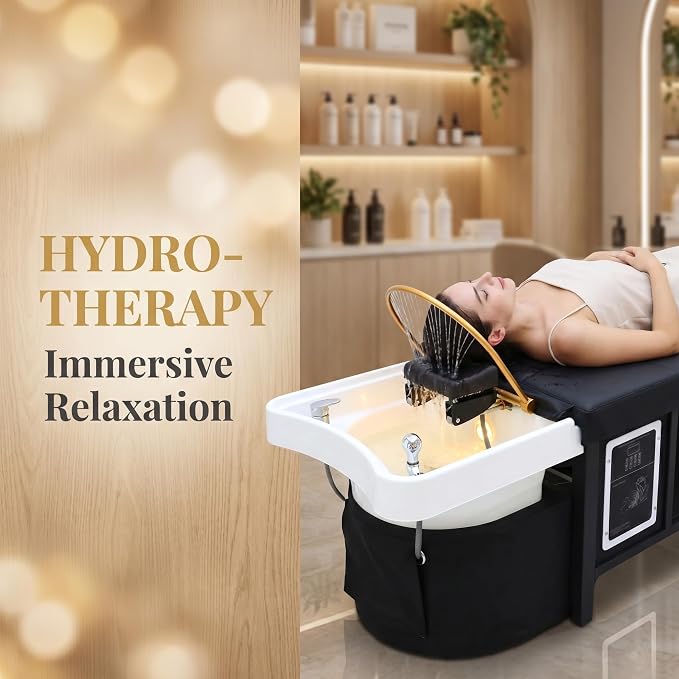71cScz8KWRL_AC_SX679_ โ Rapple Japanese Hydro Spa Bed 4-in-1- Electronic | Black