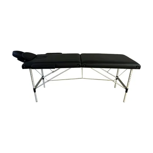 Marbella Portable 2 Part Aluminium Massage Table (Black)