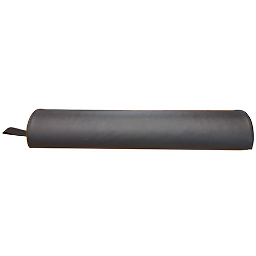FFFACCORAL04jpg – Rapple Gray cylindrical zippered pencil case with a small fabric loop on the side