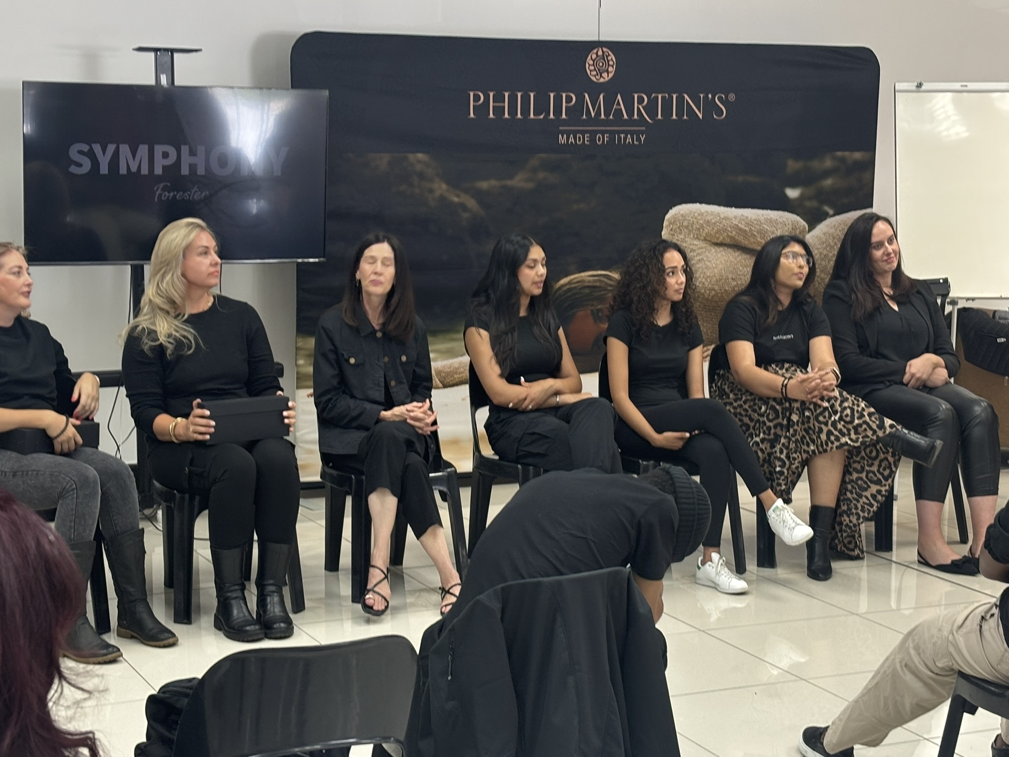 Philip Martin’s Symphony education session in progress