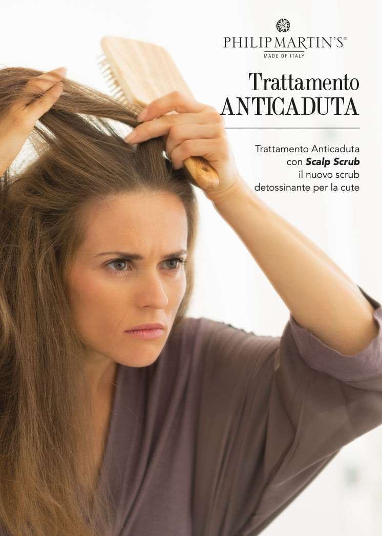 philip-martins-showcard-anticaduta-donna โ Rapple Philip Martin's salon showcard for women's anti hair loss treatments