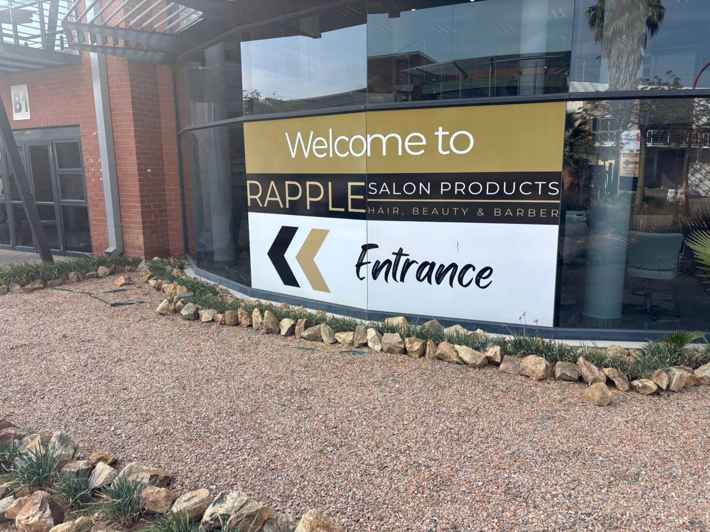 Johannesburg showroom entrance