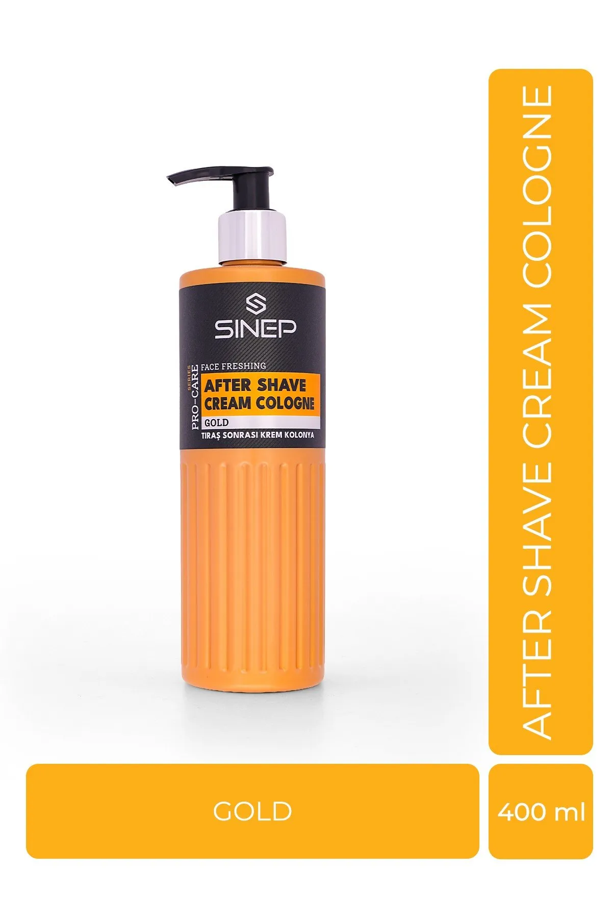 Sinep Gold After Shave Cream Cologne 400ml – Rapple Sinep Gold After Shave Cream Cologne 400ml