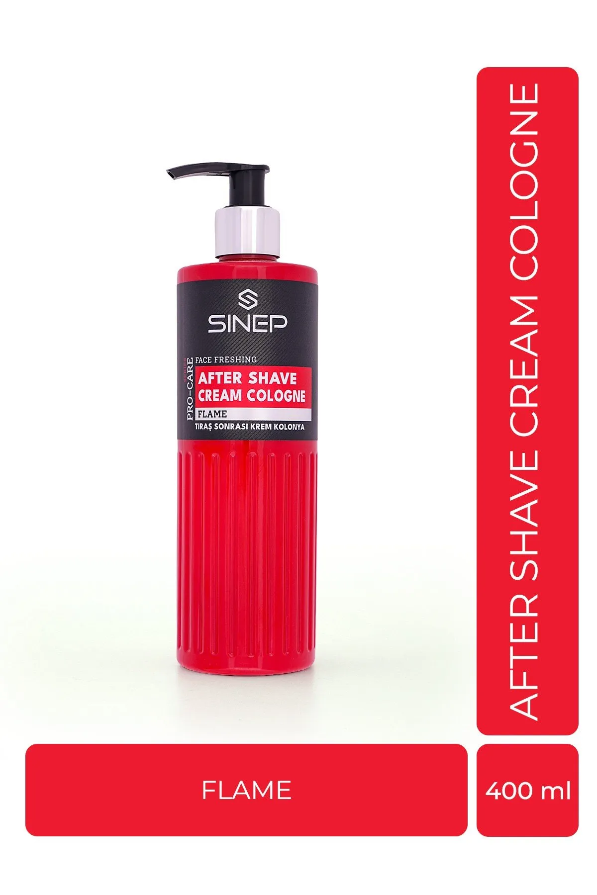 Sinep Flame After Shave Cream Cologne 400ml – Rapple Sinep Flame After Shave Cream Cologne 400ml