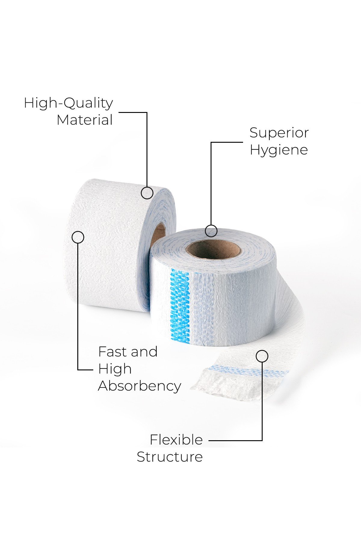 Sinep Barber Neck Paper Roll - view 2 โ Rapple Sinep Barber Neck Paper Roll - view 2