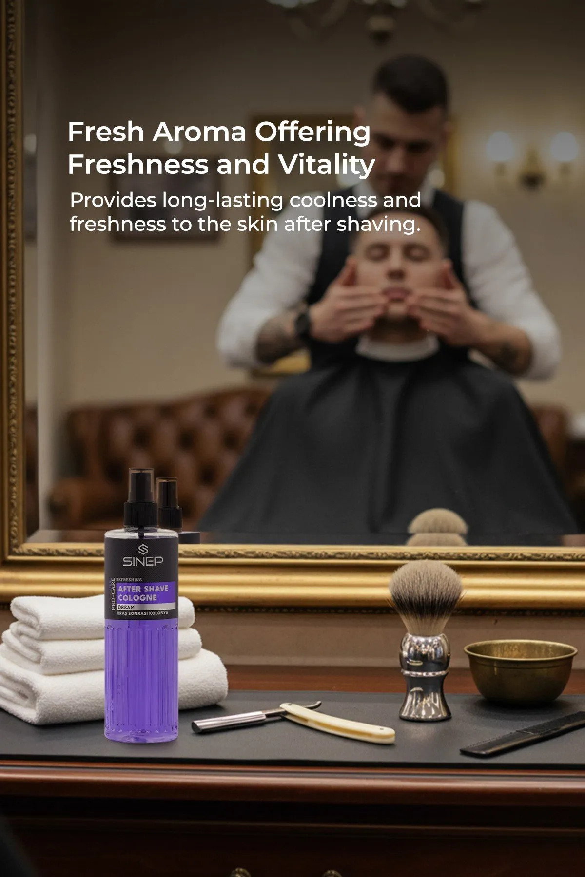 Sinep Dream After Shave Cologne 400ml - view 4 – Rapple Sinep Dream After Shave Cologne 400ml - view 4