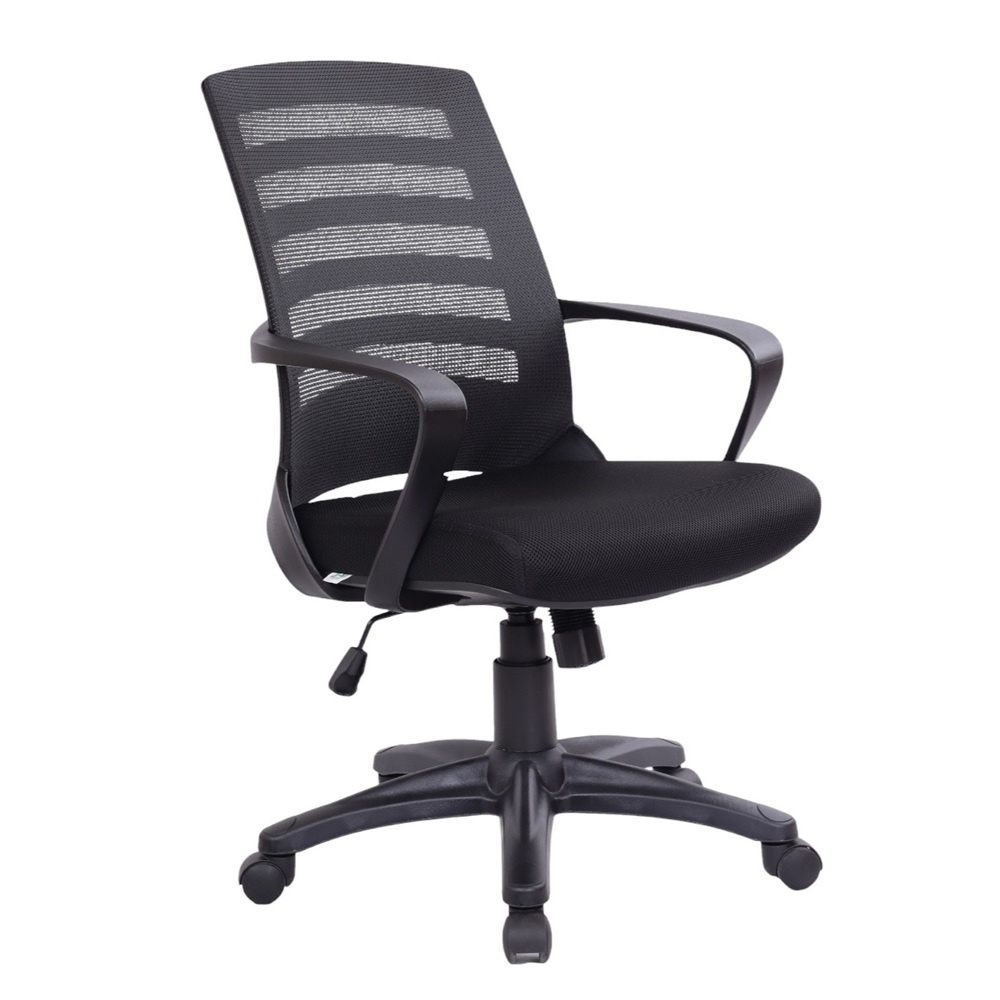 Black Nite Mid Back Chair