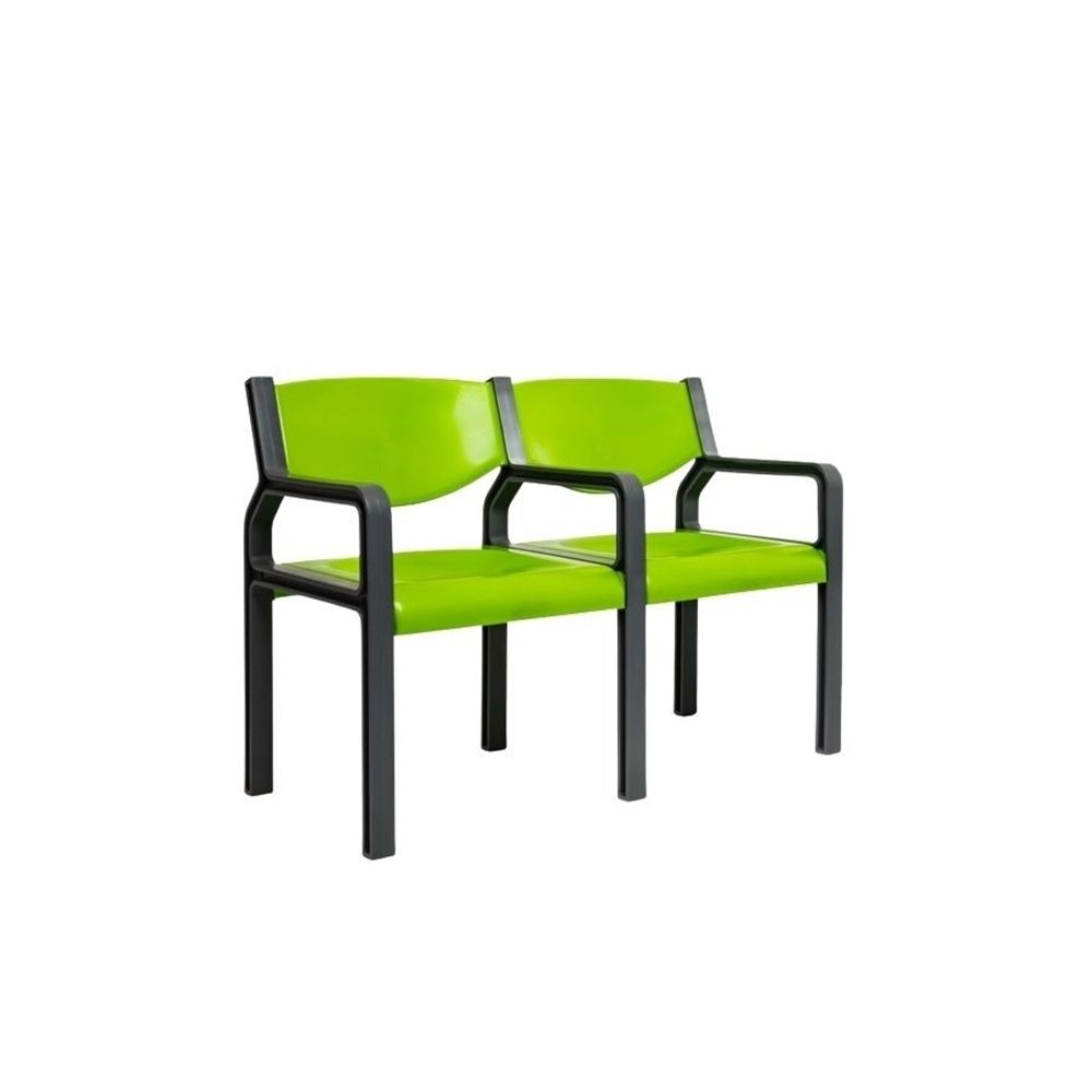 Moulded shell reception seating