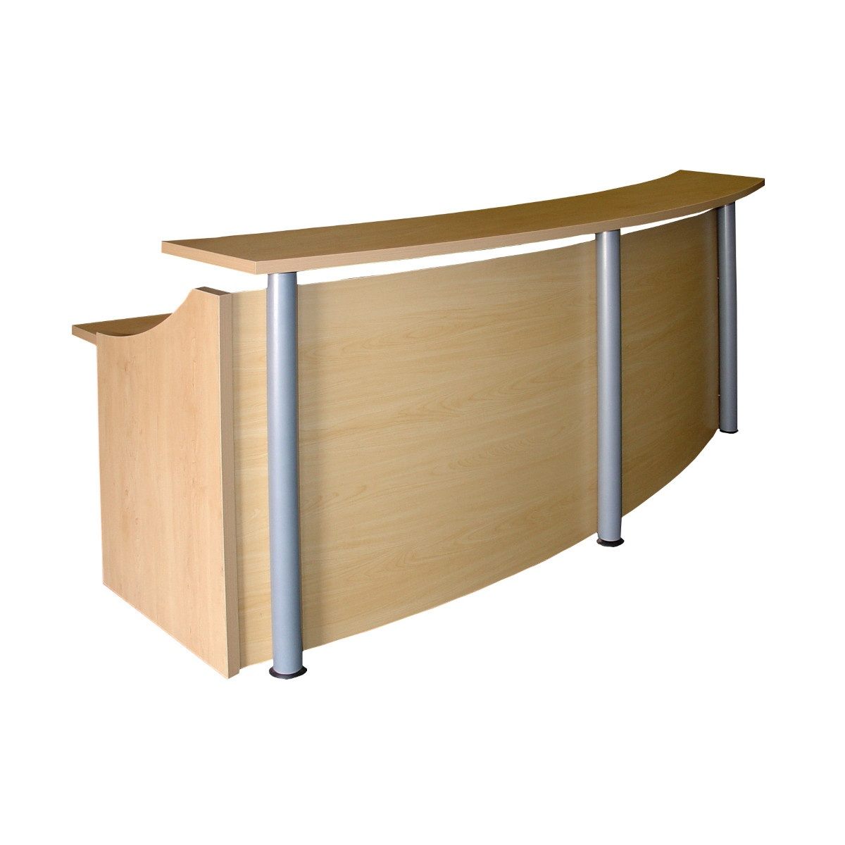 Pillar reception counter