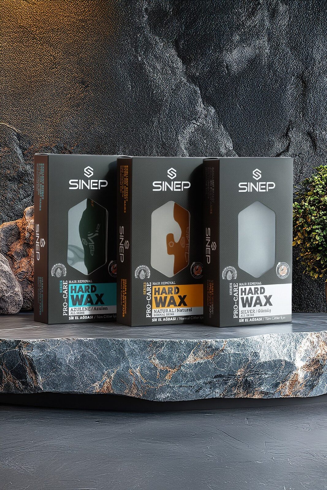 SINEP hard wax trays