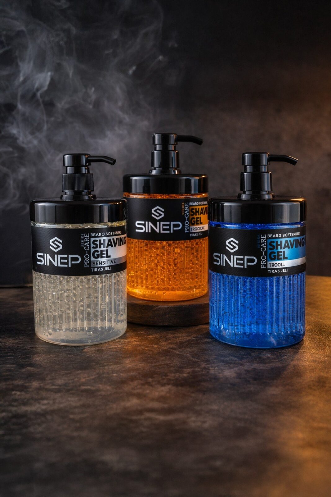 SINEP 1000 ml shaving gels