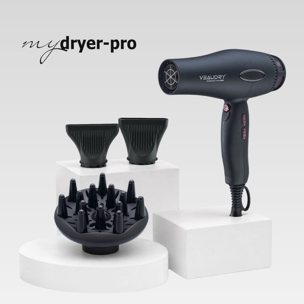 Veaudry myDryer PRO hair dryer - Black (7)